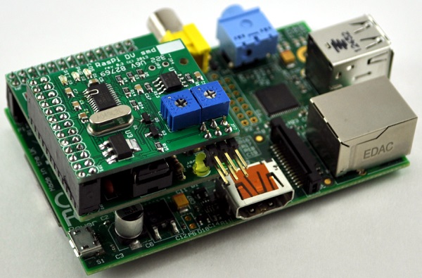 Raspberry Pi DV I/F board