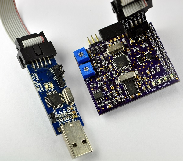 Raspberry Pi DV AVR jumpers