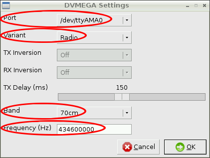 repeater-dvmega settings