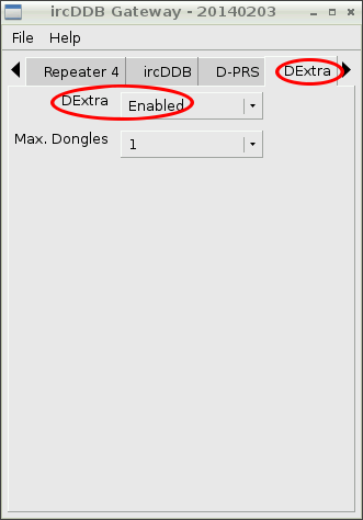 gateway-dextra settings