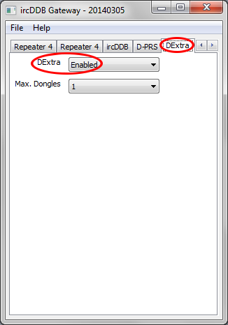 gateway-dextra settings